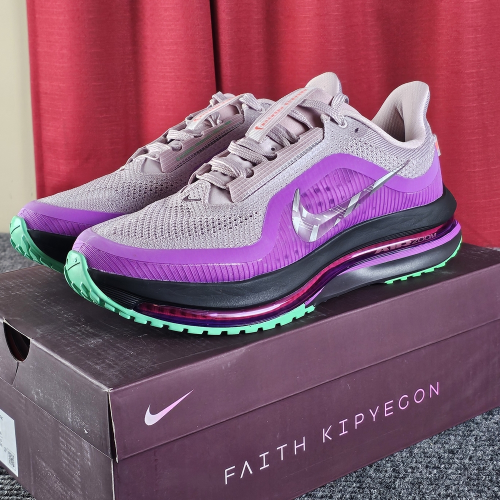 Nike Women's Pegasus Running Shoes 8.5M 10W, 9M 10.5w Purple Faith KIPYEGANS